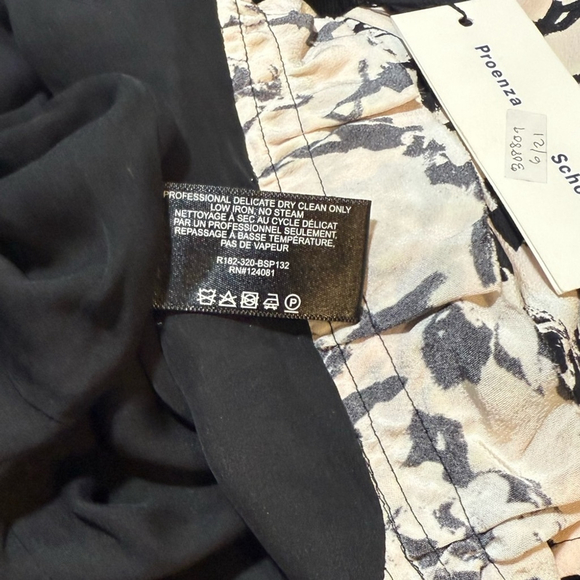 Proenza Schouler Scribble-Rose Crisscross Back Dress - Picture 12 of 15